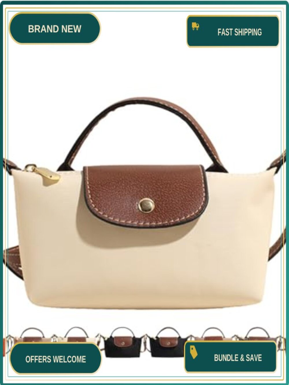 Fashion Mini Crossbody Bag with Adjustable Strap